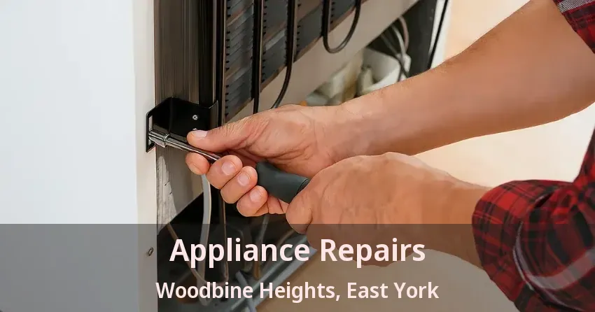 Appliance Repairs Woodbine Heights, East York - ON