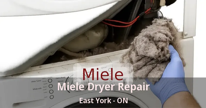Miele Dryer Repair East York - ON