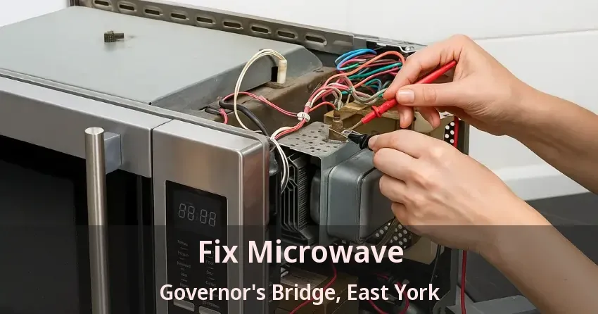 Fix Microwave Governor's Bridge, East York - ON