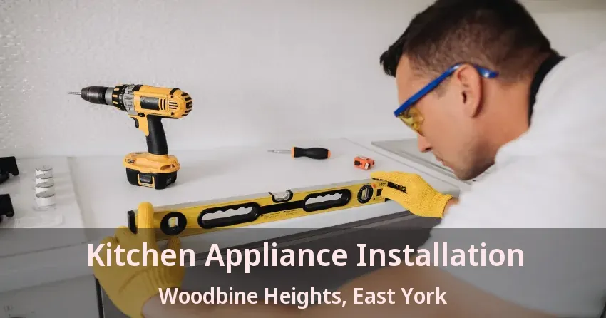 Kitchen Appliance Installation Woodbine Heights, East York - ON