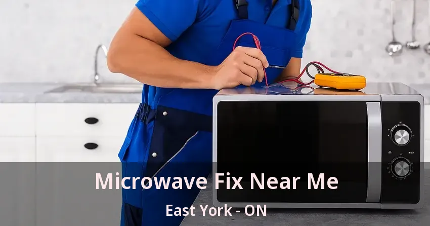 Microwave Fix Near Me East York - ON