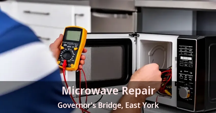 Microwave Repair Governor's Bridge, East York - ON