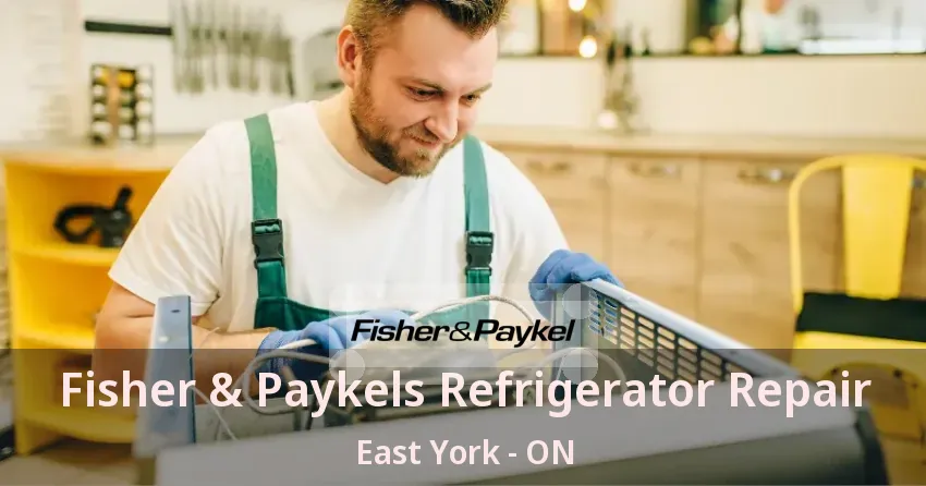 Fisher & Paykels Refrigerator Repair East York - ON