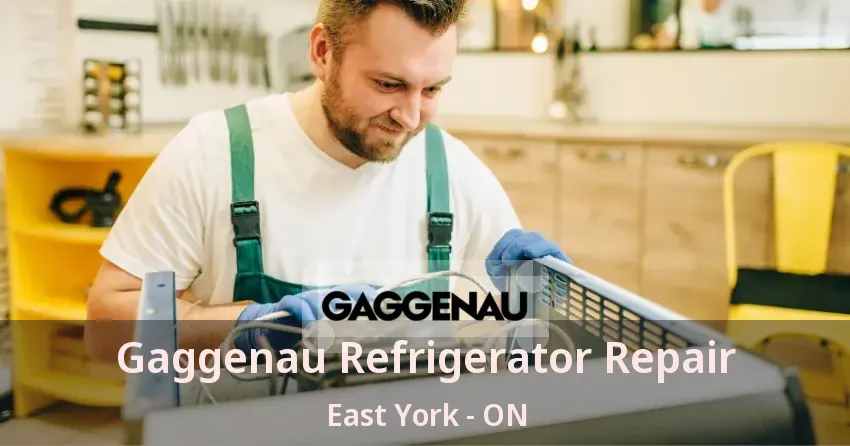 Gaggenau Refrigerator Repair East York - ON