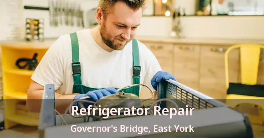 Refrigerator Repair Governor's Bridge, East York - ON
