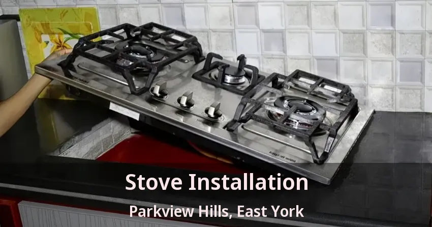 Stove Installation Parkview Hills, East York - ON